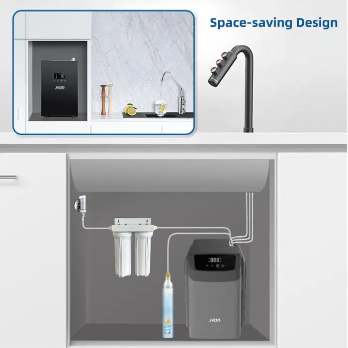 Luxury Faucet Kitchen Sparkling Water Tap Mini Sink Faucet Soda and Sparkling Water Maker Machine Co2 Drinking Water Chiller