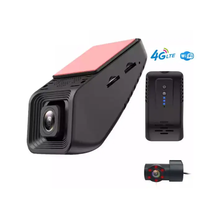 1080P Screen 4g Hidden Camera Dash Cam Dual Camera Car Dvr With App Live Front and Rear Dual Lens Dashcam With Gps Wifi