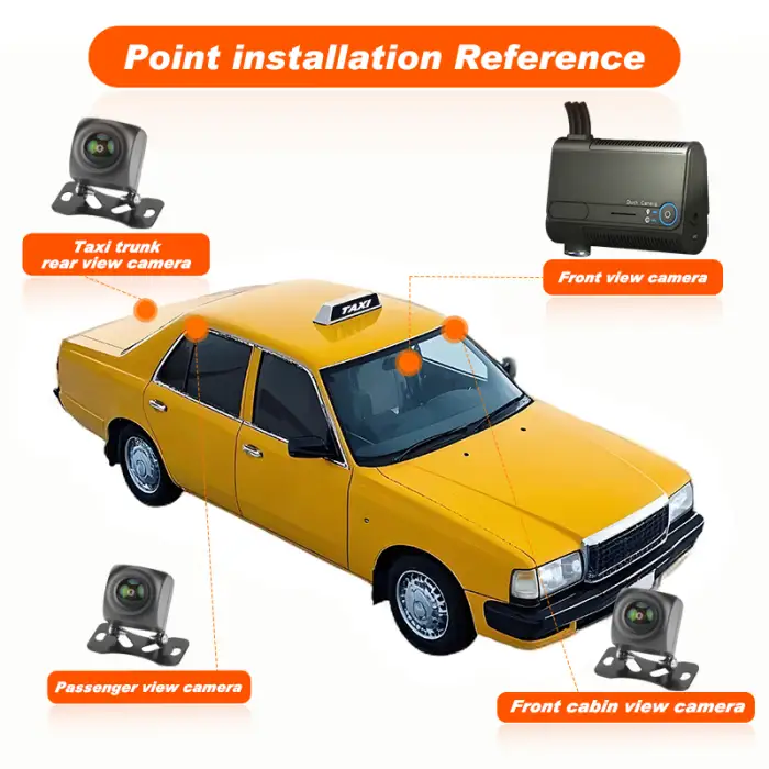 Smart Hybrid Video Recording 4g Wifi Gps Mdvr GPS Tracking Fhd Cmsv7 Mobile Dvr 2 Channels Car Dvr Vehicle Camera Mobile Mdvr