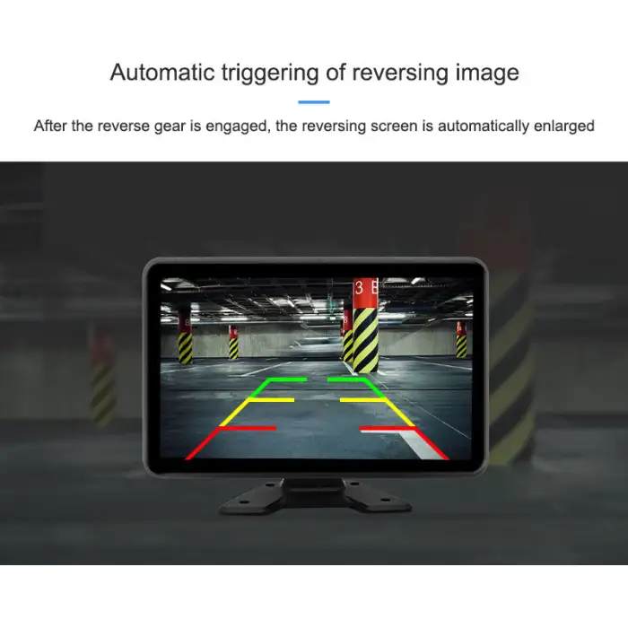 AI 4G GPS Wifi 4-CH 1080p All-in-one Touch Screen DVR Car Monitor Kit Vehicle Security Truck Bus RV BSD Camera Car Accessory