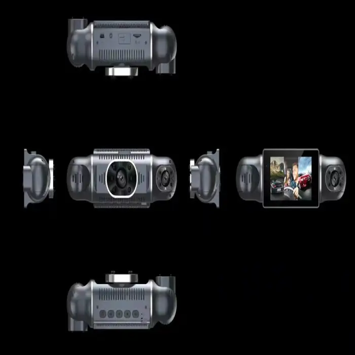 Novatek Sony Sensor Super Night Vision Ethernet WiFi GPS Dashcam 1080P 2K 4K Dual Dash Camera Dash Cam Front and Rear 4K