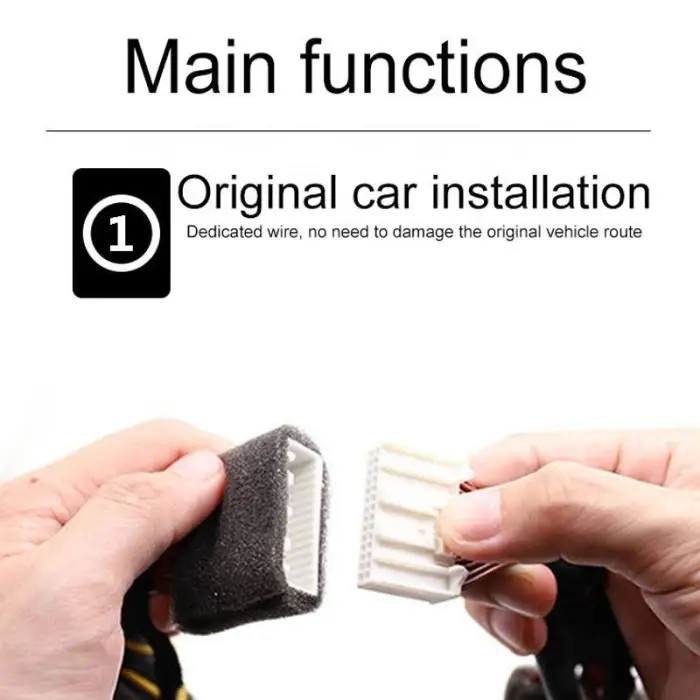 Surrounding View Black Box Camera System 2D/3D Bird View HD Night Vision 360 Panoramic DVR Car Camera for Ford SYNC 3 System