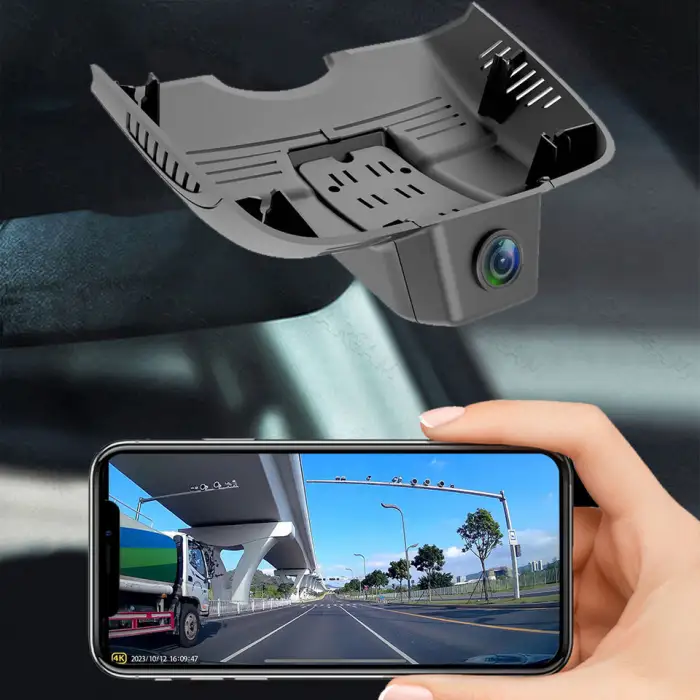 OEM Fit Car DVR Black Box G Sensor Wifi APP Front and Rear 4k Dash Cam for Mercedes Benz E Class 2013-2016