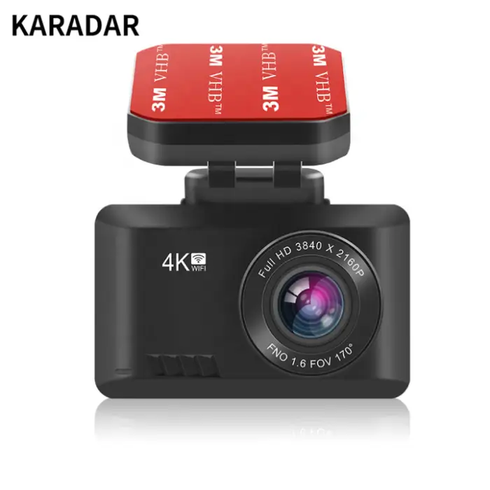High Grade Dual Dash Cam Front and Rear 4K Dash Cam 2.45 Inches Video Recorder Built-in Wifi and Gps Dashcam 4K Fully Hidden T8
