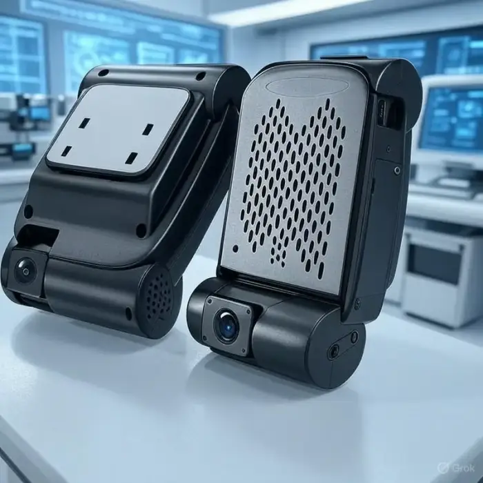 HN-8901 Car Black Box Dash Camera AHD Dual Lens 4G WIFI ADAS DSM SOS GPS Bus Camera AI Dashcam for Fleet