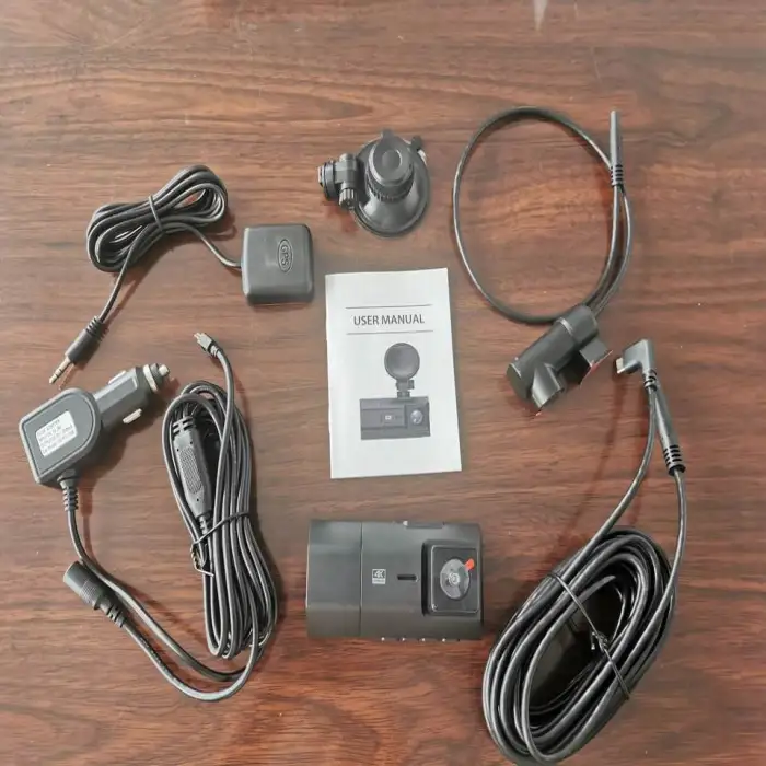 Auto Electronics 2Inch IPS GPS WIFI Car Camera Dash Cam Front and Rear 4k Dashcam