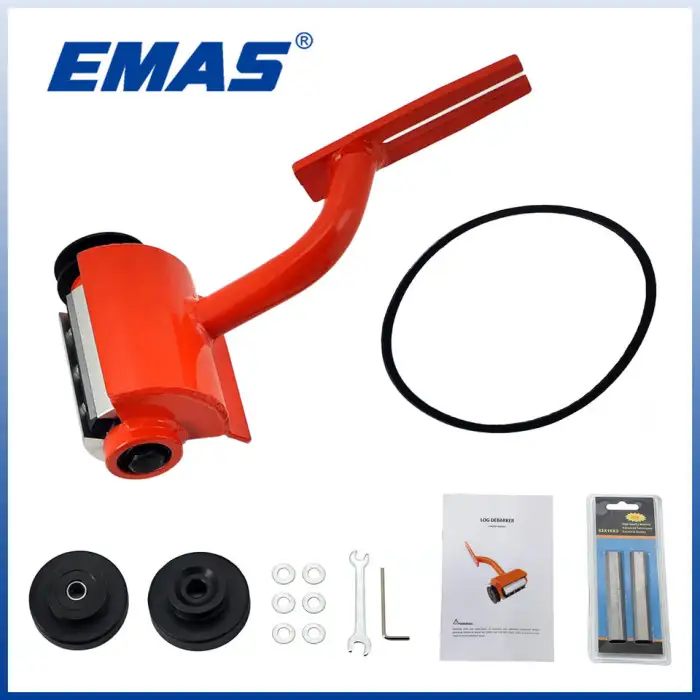 Gasoline Chainsaw Attachment Log Debarker Notcher Mini Wood Debarker for 180 250 Chain Saw