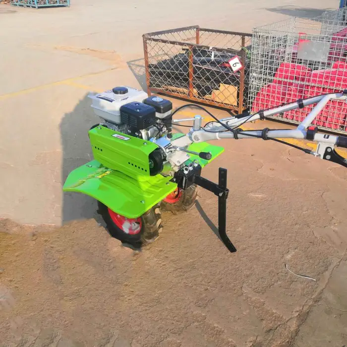Mini Weeder Tiller Machine Power Weeder in Mini Cultivator Rolling Machine Grass Farm Weeding Machine