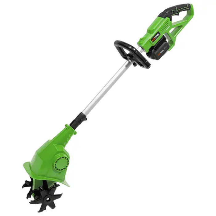Electric Garden Tools Plastic Blade Electric Power Cordless Mini Tiller Machine