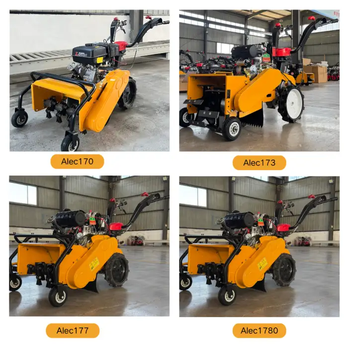Multifunctional Gasoline Handheld Lawn Mower Weeding Machine with Root Removal Grass Cutting Tilling Rotation Features