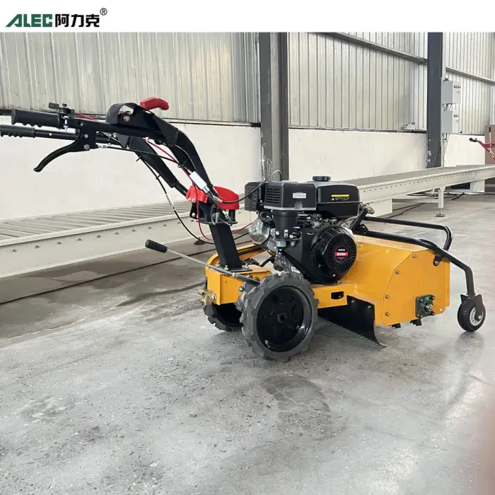 Multifunctional Gasoline Handheld Lawn Mower Weeding Machine with Root Removal Grass Cutting Tilling Rotation Features
