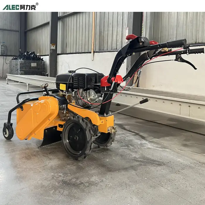 Multifunctional Gasoline Handheld Lawn Mower Weeding Machine with Root Removal Grass Cutting Tilling Rotation Features
