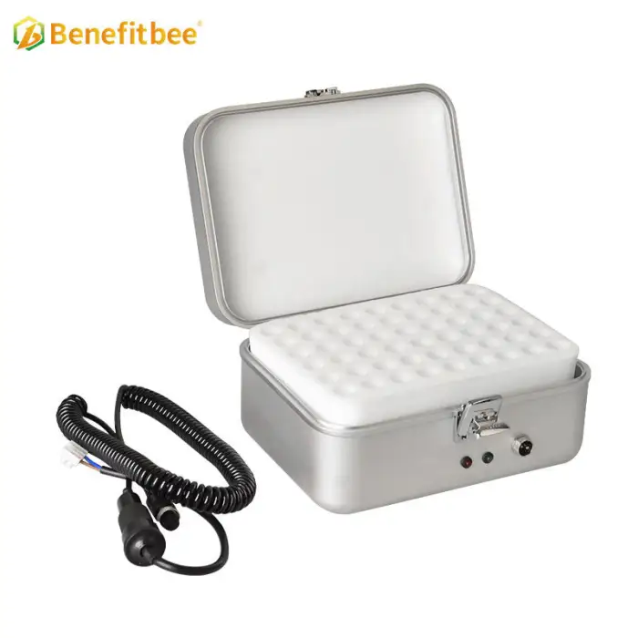 Queen Bee Automatic Incubator Hatcher Bee Queen Battery Brooder for 54 Queen Cells