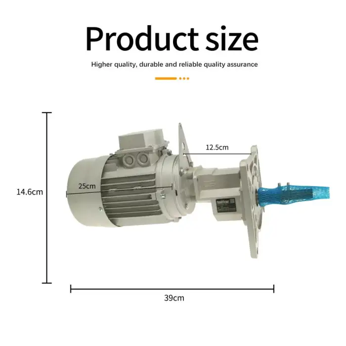 Animal Husbandry Equipment Feed Line Special Reducer Motor Poultry Feeding Poultry Farming Gear Motor