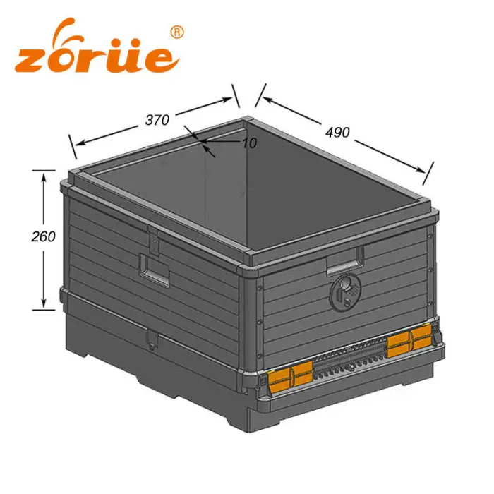 2 Level Plastic Beehive for Beekeeping / Thermo Beehive / Color Beehive