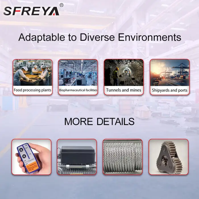 S3078 Car Mounted Electric Winch 300-1000kg Small Crane Traction Hoist Winch Car Mounted Steel Electric Wire Rope Winch