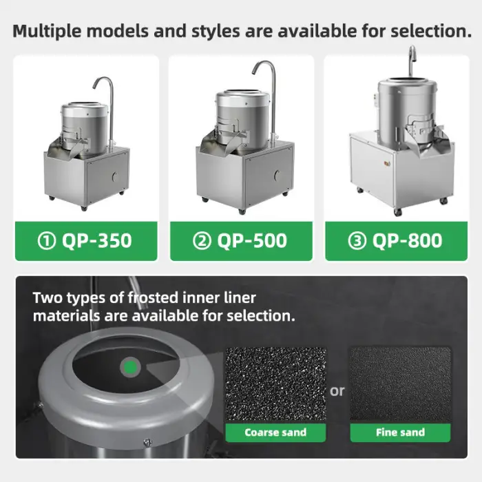 High-Efficient Large-Capacity Industrial Potato Peeling Machine Fruit & Vegetable Peeling Machine