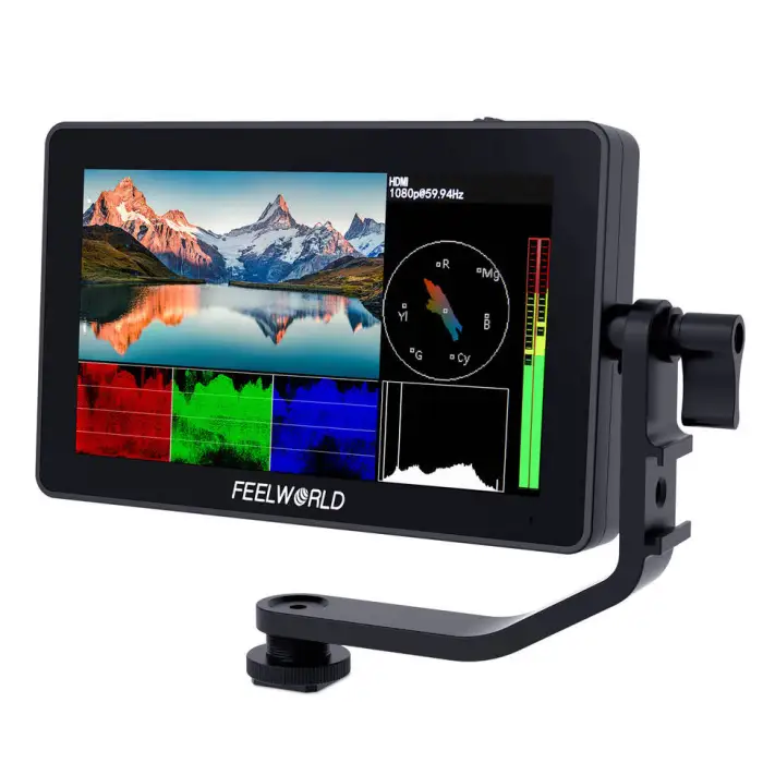 FEELWORLD F6 PLUS V2 6 Inch 3D LUT Touch Screen Camera Monitor IPS FHD1920x1080 Support 4K Dslr Field Monitor