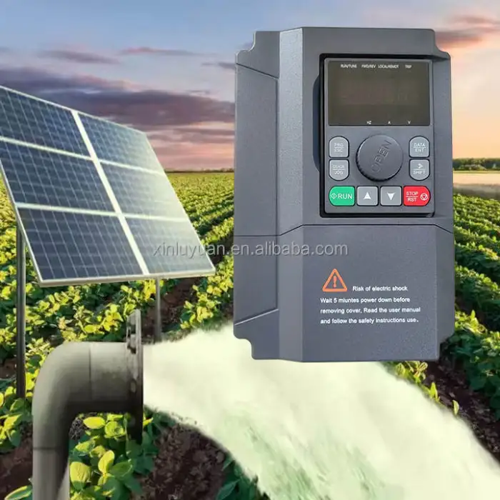 XLY710 4.0KW 5.5KW 7.5KW 220V 380V Solar Energy Frequency Converter MPPT Tracking Pure Sine Wave Photovoltaic Water Pump System