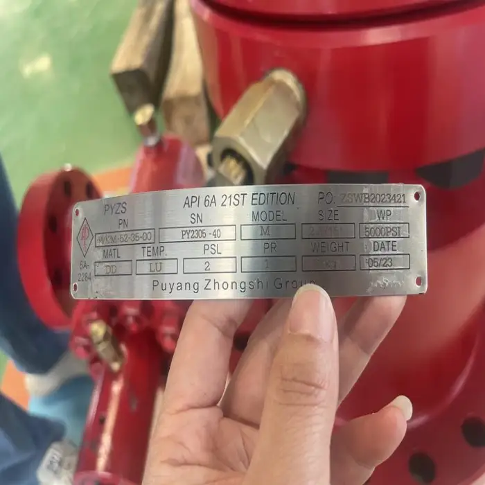 API 6A Oilfield Wellhead Equipment Casing Head with Core Pump Component