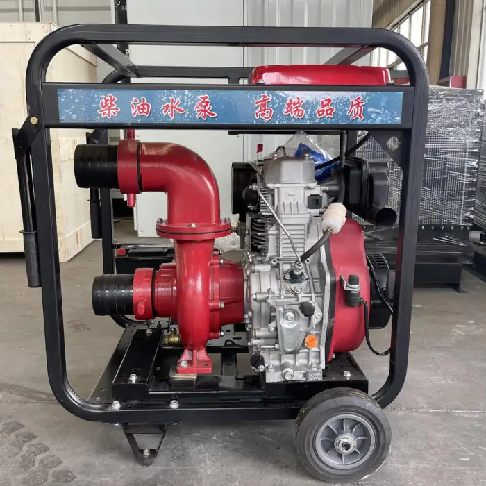 3 Inch 4 Inch Diesel Water Pump 9Hp Portable Small diesel Engine High Pressure Water Pump for Agricultural Irrigation