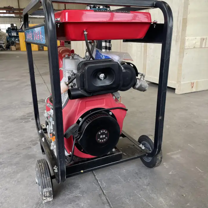 3 Inch 4 Inch Diesel Water Pump 9Hp Portable Small diesel Engine High Pressure Water Pump for Agricultural Irrigation