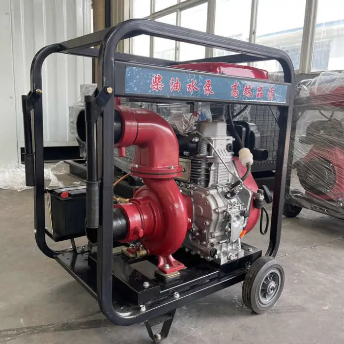 3 Inch 4 Inch Diesel Water Pump 9Hp Portable Small diesel Engine High Pressure Water Pump for Agricultural Irrigation