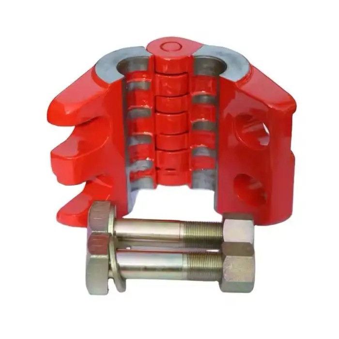 API 11B Polished Rod Clamp for Oilfield Pumping Unit with One Bolt Two Bolts or Three Bolts