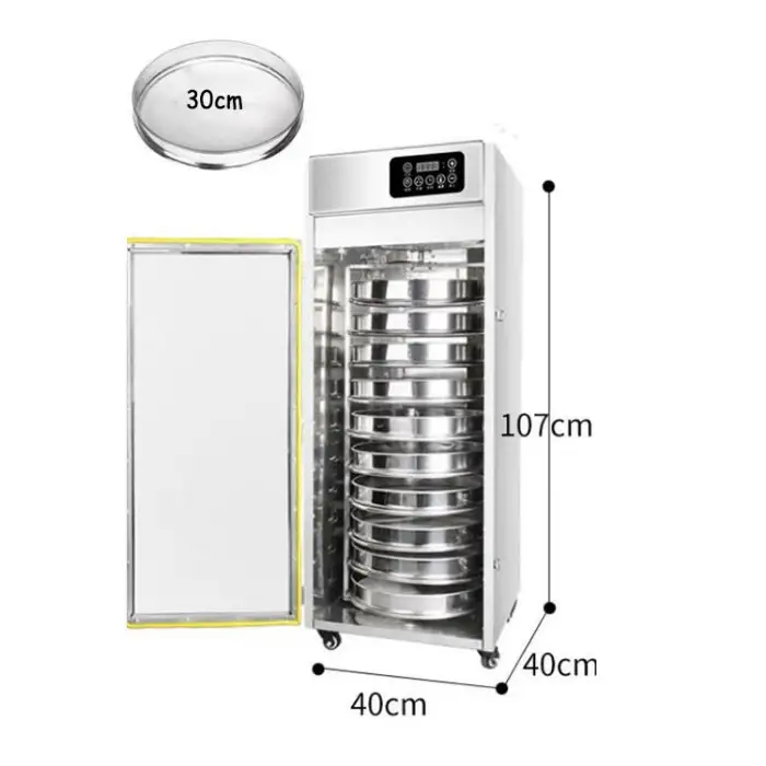 Multipurpose Food Dryer Industrial Drying Ovens Rotary Dehydration Machine for Fruits and Vegetables