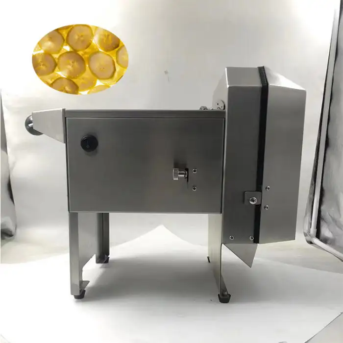 130Rpm Banana Chips Cutting Machine Electric Potato Chips Making Machine Plantain Chips Slicer