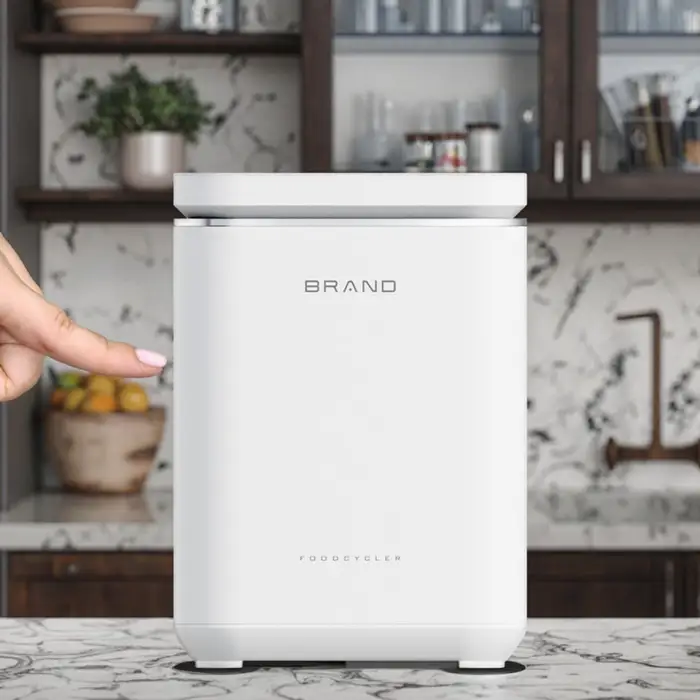 Auto Household Kitchen Customized Natural Fertilizer Garbage Disposer Food Waste Composting Machine