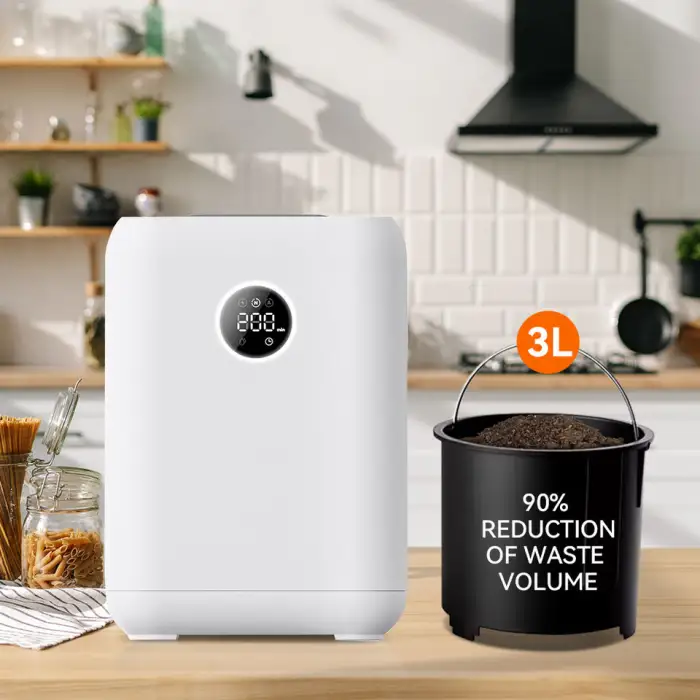 Smart Kitchen Waste Processor Household Kitchen Food Waste Composting Machine Automatic kitchen Food Waste Garbage Disposer