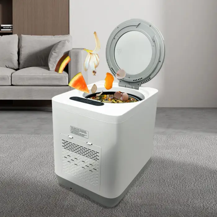 500W SHL-23C Electric Household Kitchen Food Waste Disposer Recycle & Composting Machine for Outdoor Use