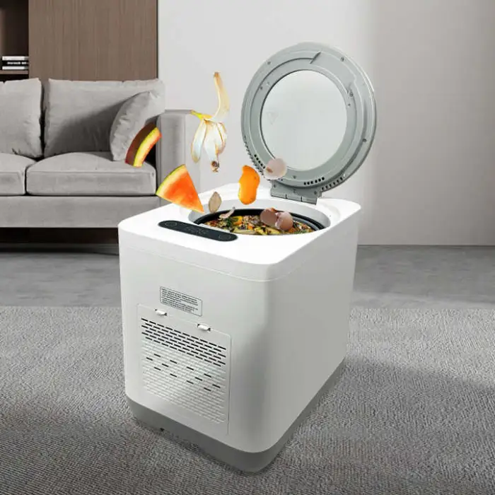 500W SHL-23C Electric Household Kitchen Food Waste Disposer Recycle & Composting Machine for Outdoor Use
