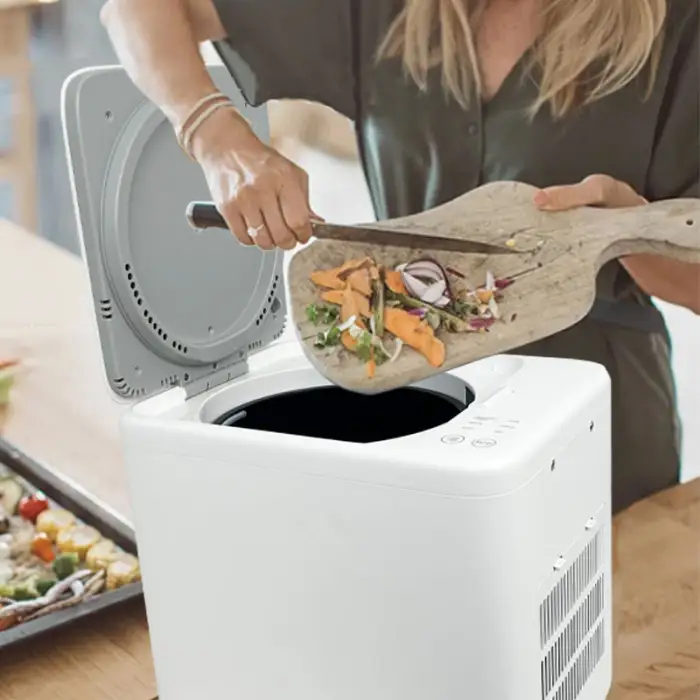 500W Garbage Disposal Kitchen Rubbish Dispenser Waste Food Cycler Machine Food Waste Recycle