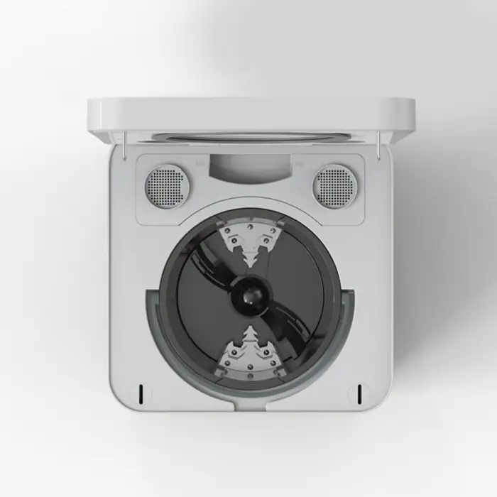 Electric Stainless Steel Continuous Feed Composting Kitchen Garbage Disposer for Household Use for Vegetable Food Waste Garages