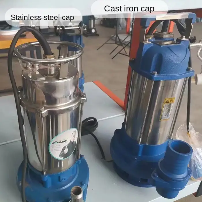 WQ 220V High-Pressure Stainless Steel Screw Pump 2HP DC Motor for Agriculture