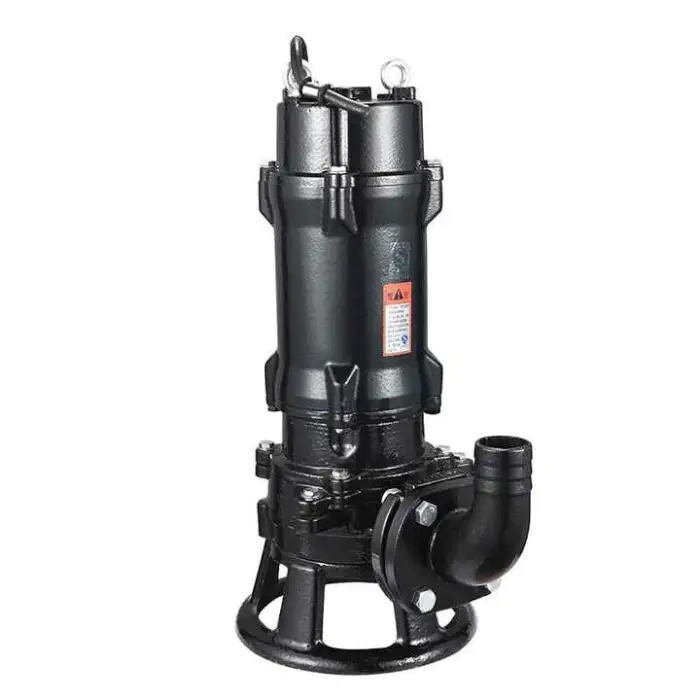 15hp Industrial Non Clog Submersible Sewage Pump with Impell Cast Iron Casing Dewatering Sludge