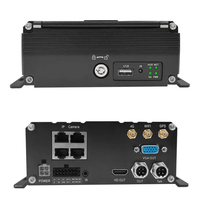 4CH IPC 2M Camera MNVR Input With 4G WIFI GPS AI ADAS DMS BSD IPC Mobile Dvr