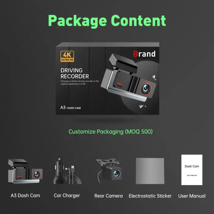 6 Lens 4G Dashcam SONY STARVIS IMX 335 4K Dash Cam Video Recorder Camera Dashcam Dash Cam Rear 2K SONY SATRVIS IMX 307