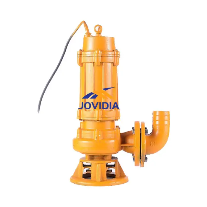 Submersible Sewage Pump 15Hp Industrial Dewatering Sludge Pump Submersible Sewage Pump With Cooling Jacket