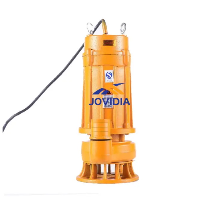 Submersible Sewage Pump 15Hp Industrial Dewatering Sludge Pump Submersible Sewage Pump With Cooling Jacket