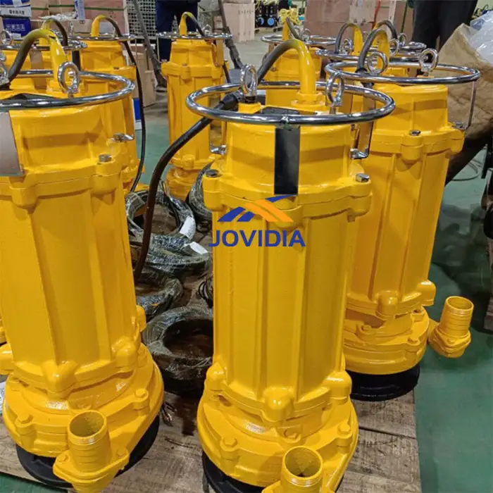 Submersible Sewage Pump 15Hp Industrial Dewatering Sludge Pump Submersible Sewage Pump With Cooling Jacket