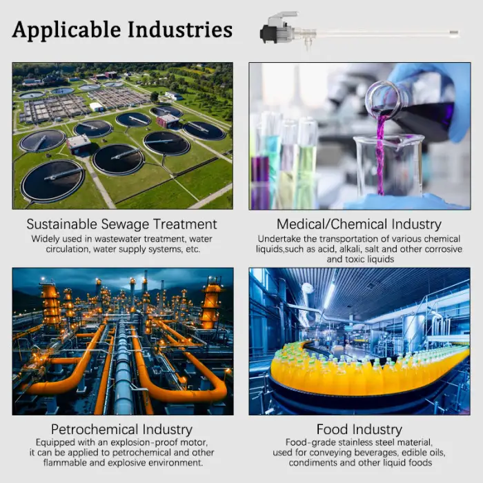 Barrel Electric Ex Chemical Diesel Drum Pump Flame Explosion Proof Electric Barrel Pump for Fuel Diesel