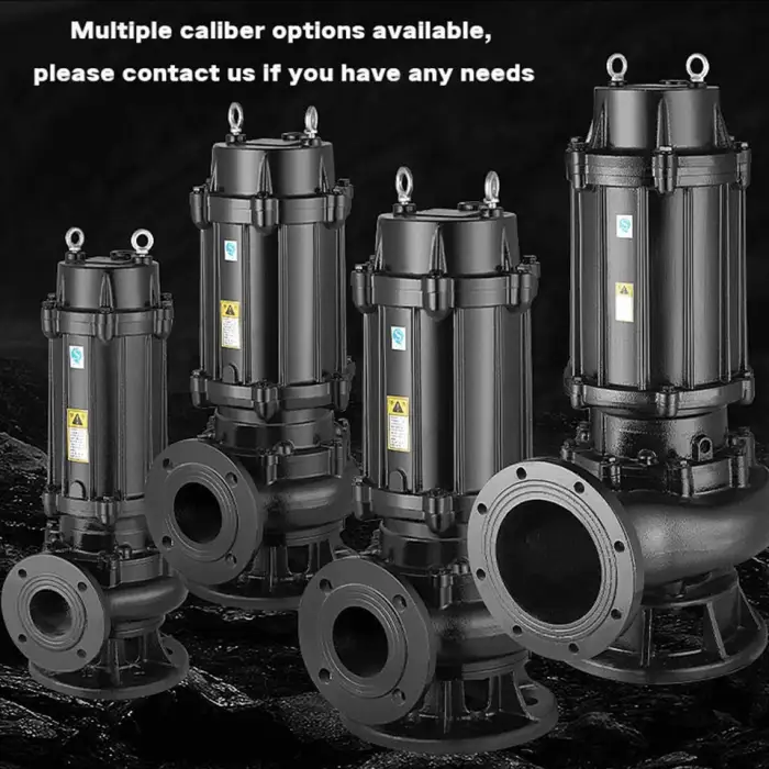 Cement Suction Impeller Flushing Macerator Automatic Waste Vertical Water Sand Slurry Centrifugal Motor Submersible Sewage Pump