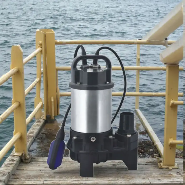 High-Pressure Electric Submersible Aquarium Pump Centrifugal Wastewater & Seawater Pump with Float Switch High-Performance
