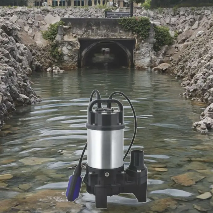 High-Pressure Electric Submersible Aquarium Pump Centrifugal Wastewater & Seawater Pump with Float Switch High-Performance