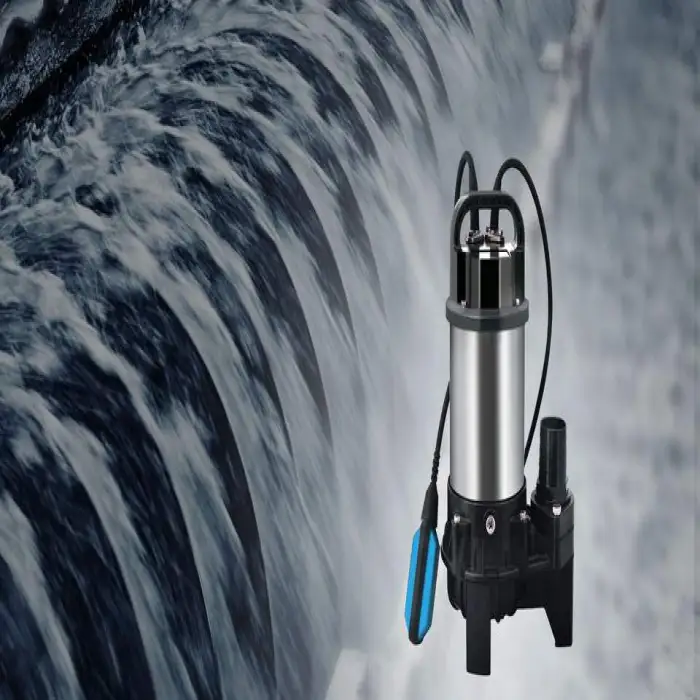 High-Pressure Electric Submersible Aquarium Pump Centrifugal Wastewater & Seawater Pump with Float Switch High-Performance