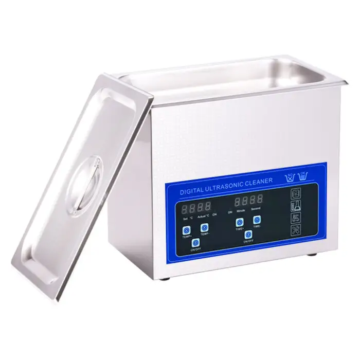 3.2L Tullker Ultrasound Washing Machine Oil Rust Degrease Rinse Hardware Car Block Parts Main Board Dental Ultra Sonic Cleaner