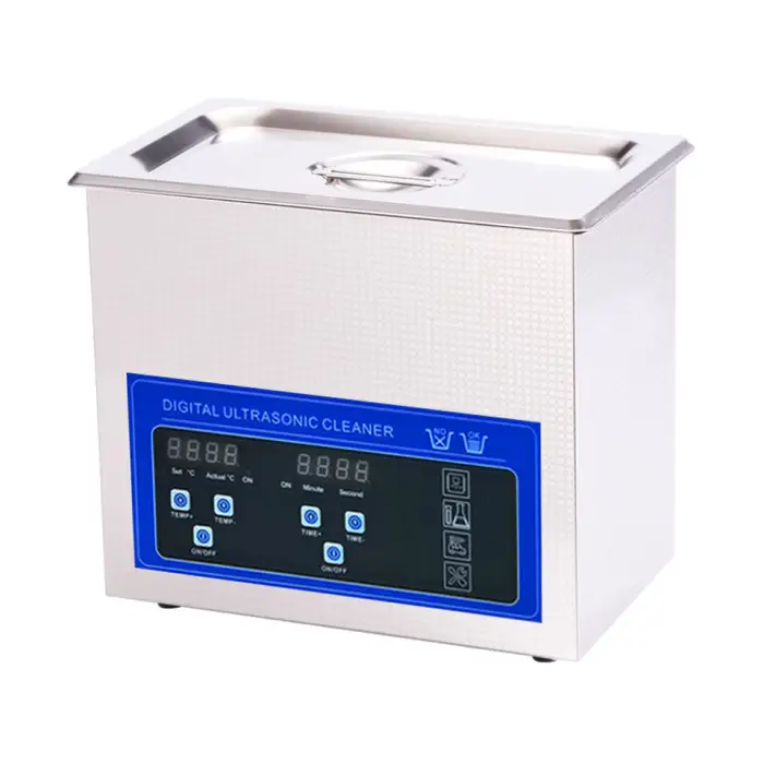 3.2L Tullker Ultrasound Washing Machine Oil Rust Degrease Rinse Hardware Car Block Parts Main Board Dental Ultra Sonic Cleaner